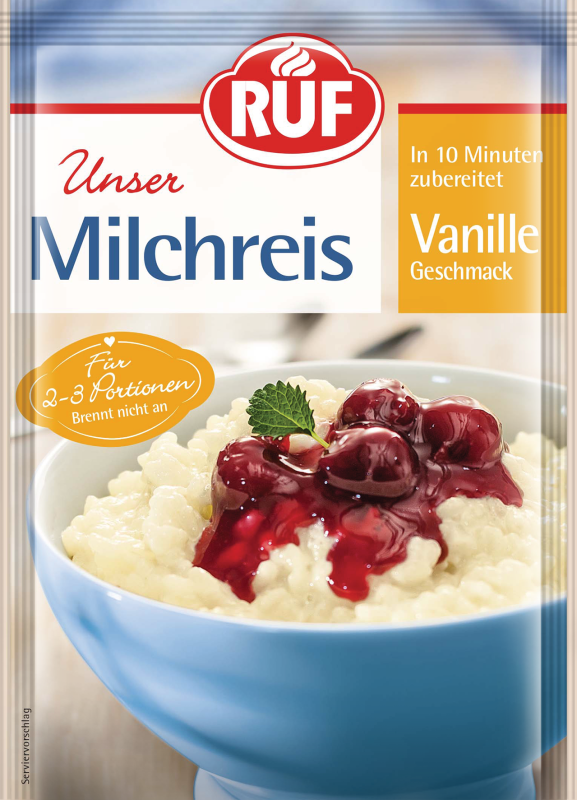RUF Milchreis Vanille