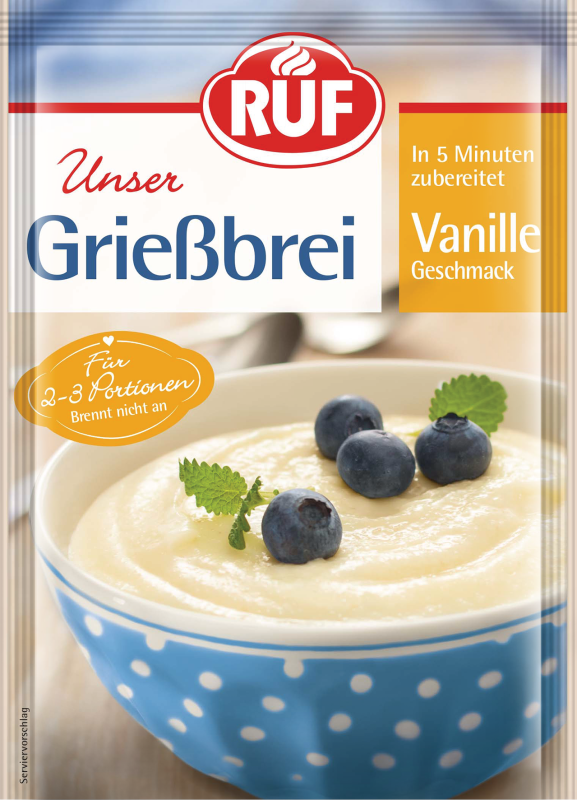 RUF Grießbrei Vanille