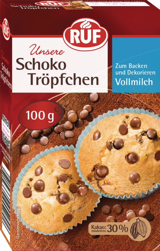 RUF Schoko Tröpfchen Vollmilch
