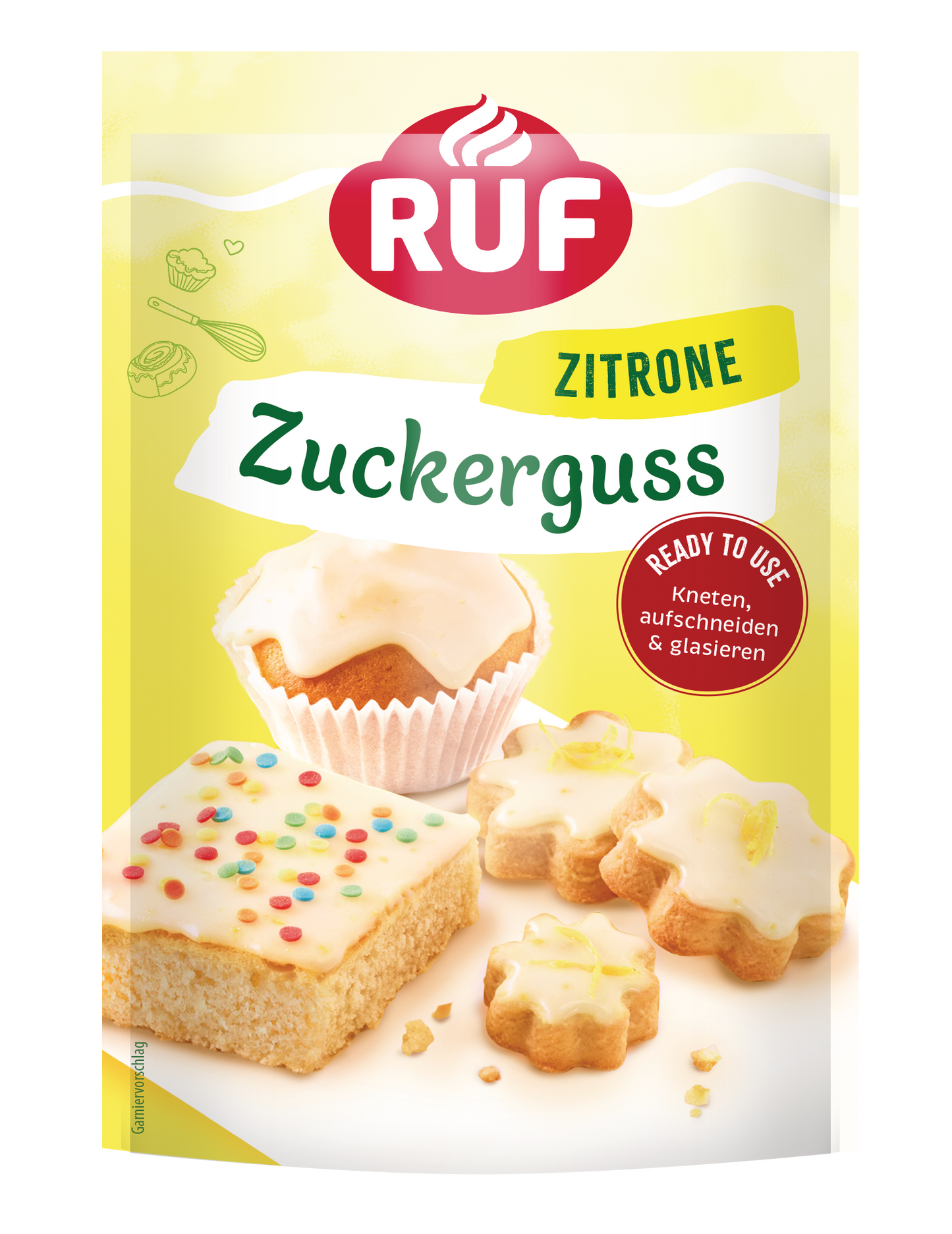RUF Zuckerguss Zitrone 150g