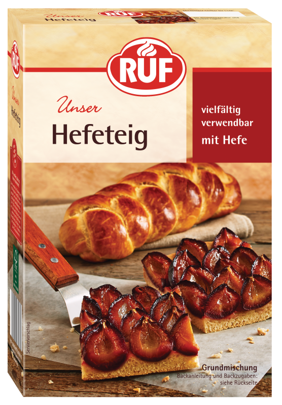 RUF Hefeteig Backmischung