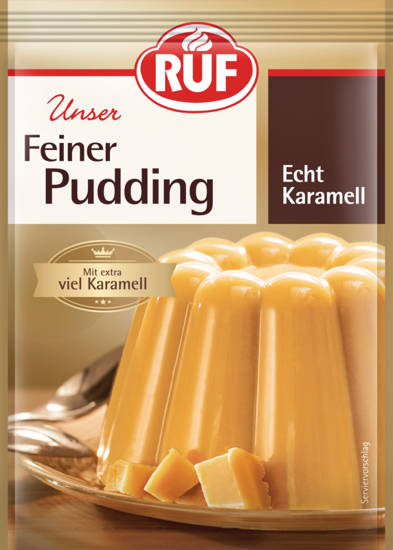 RUF Pudding Echt Karamell