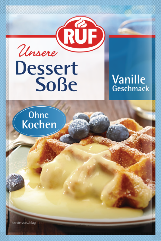 RUF Dessert Soße Vanille ohne Kochen