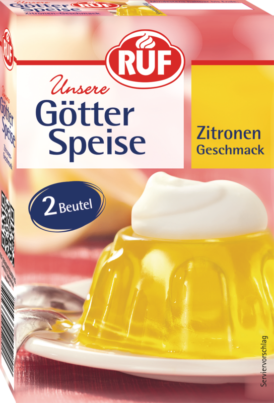 RUF Götterspeise Zitrone