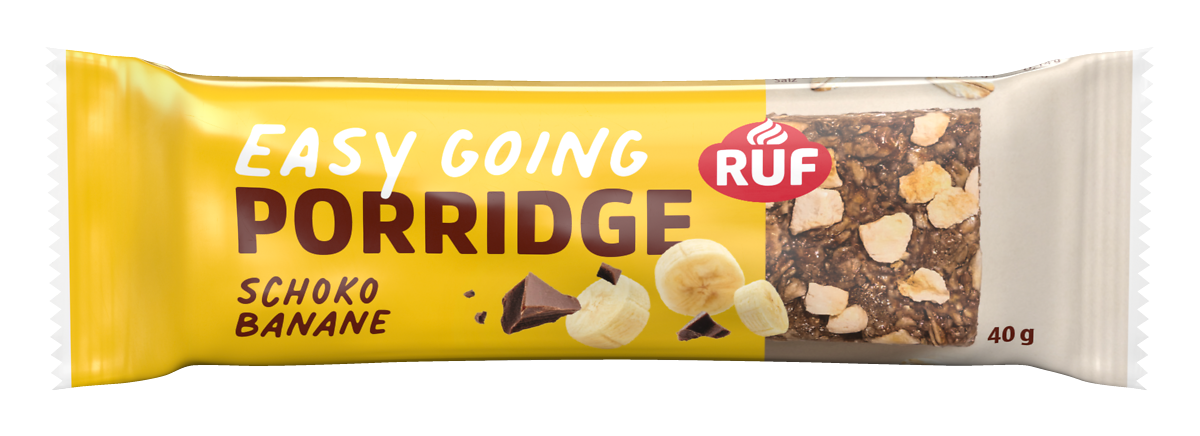 RUF Porridge Riegel Schoko Banane