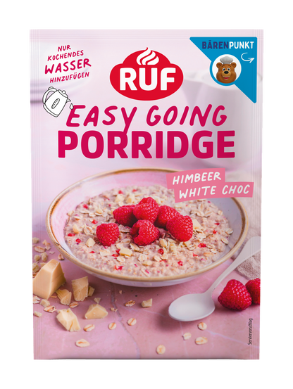 RUF Porridge Himbeer White Chocolate