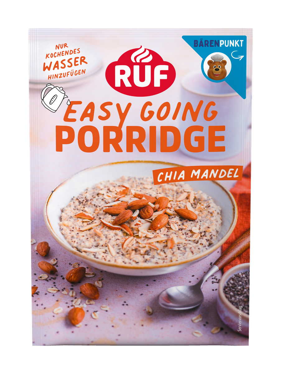 RUF Porridge Chia Mandel