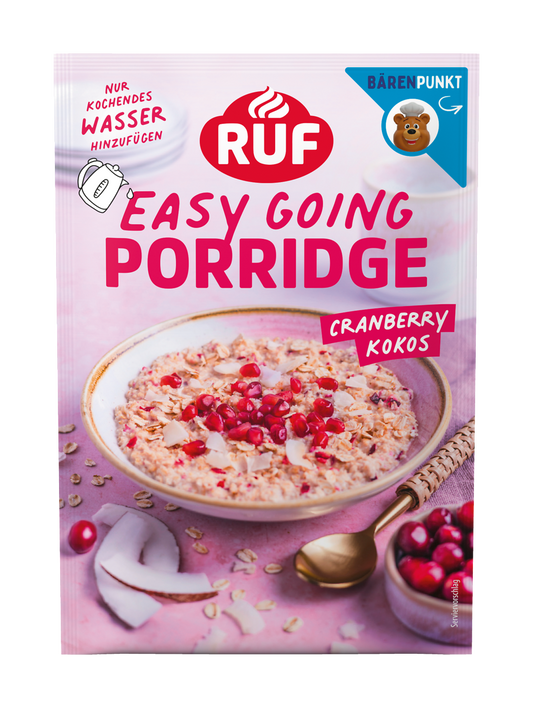 RUF Porridge Cranberry Kokos