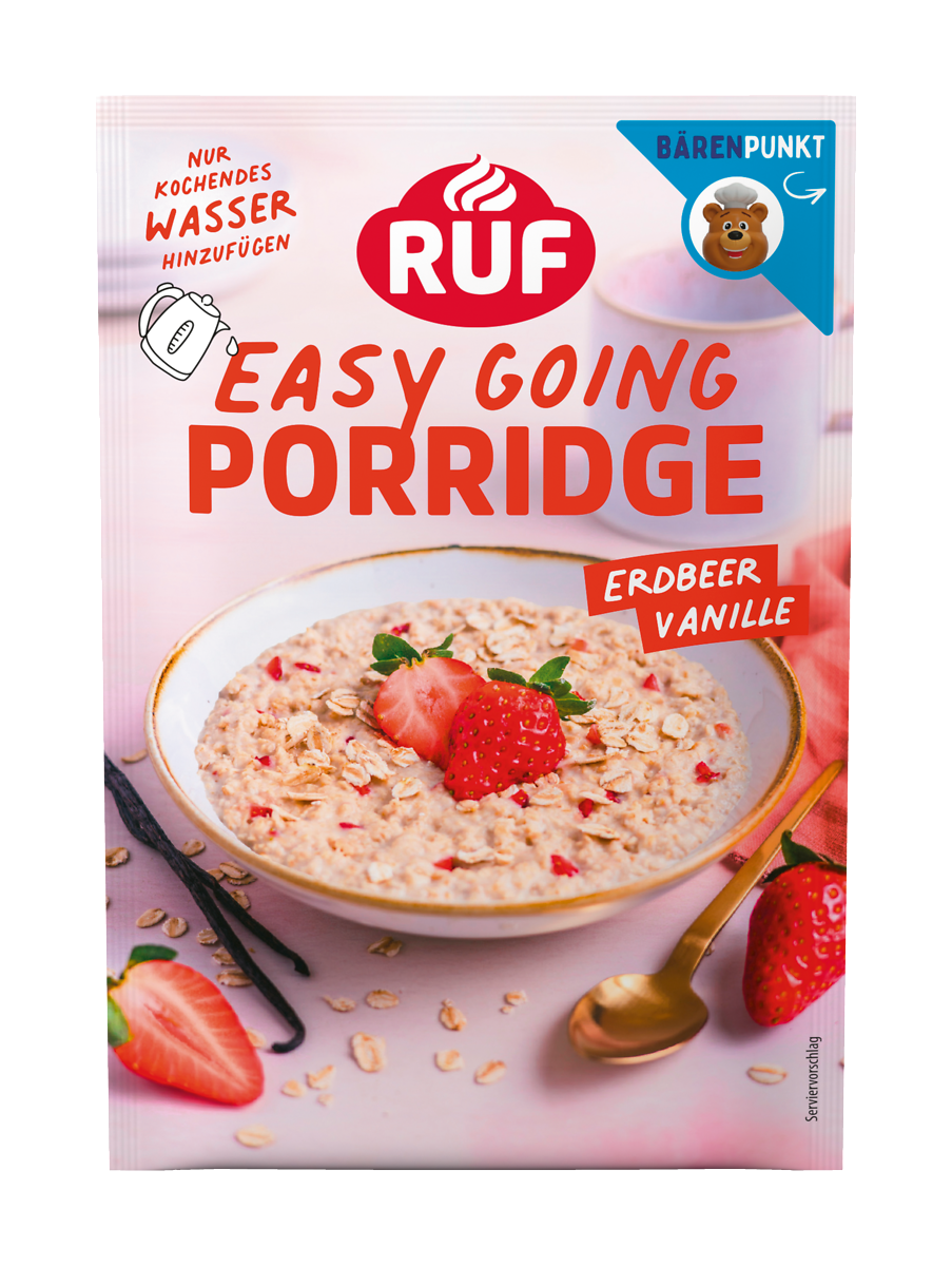 RUF Porridge Erdbeer Vanille