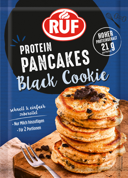 RUF Protein Pancakes Black Cookies