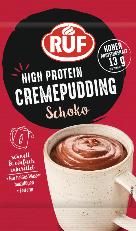 RUF Protein Pudding Schoko