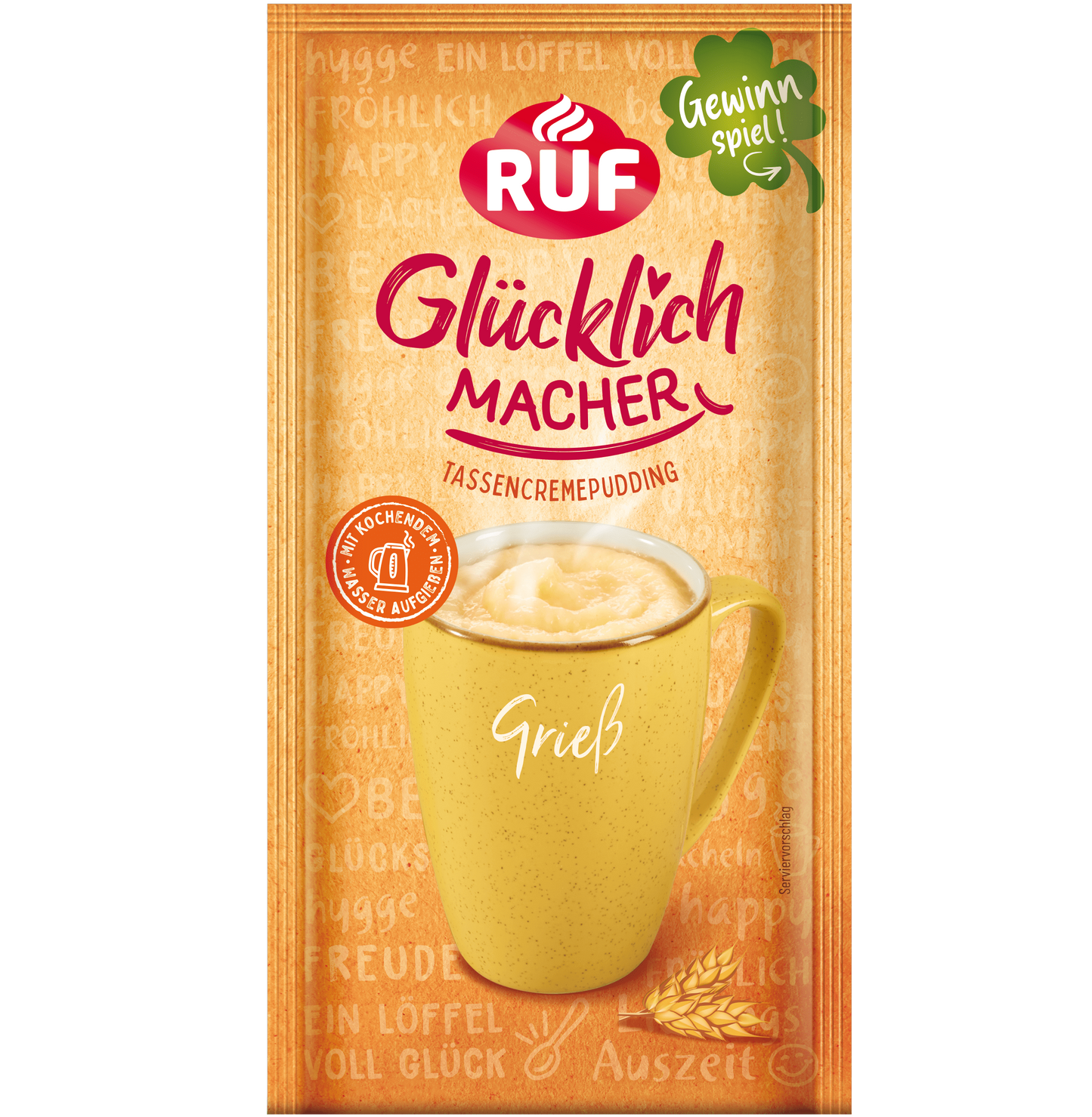 RUF Glücklichmacher Grieß Tassenpudding