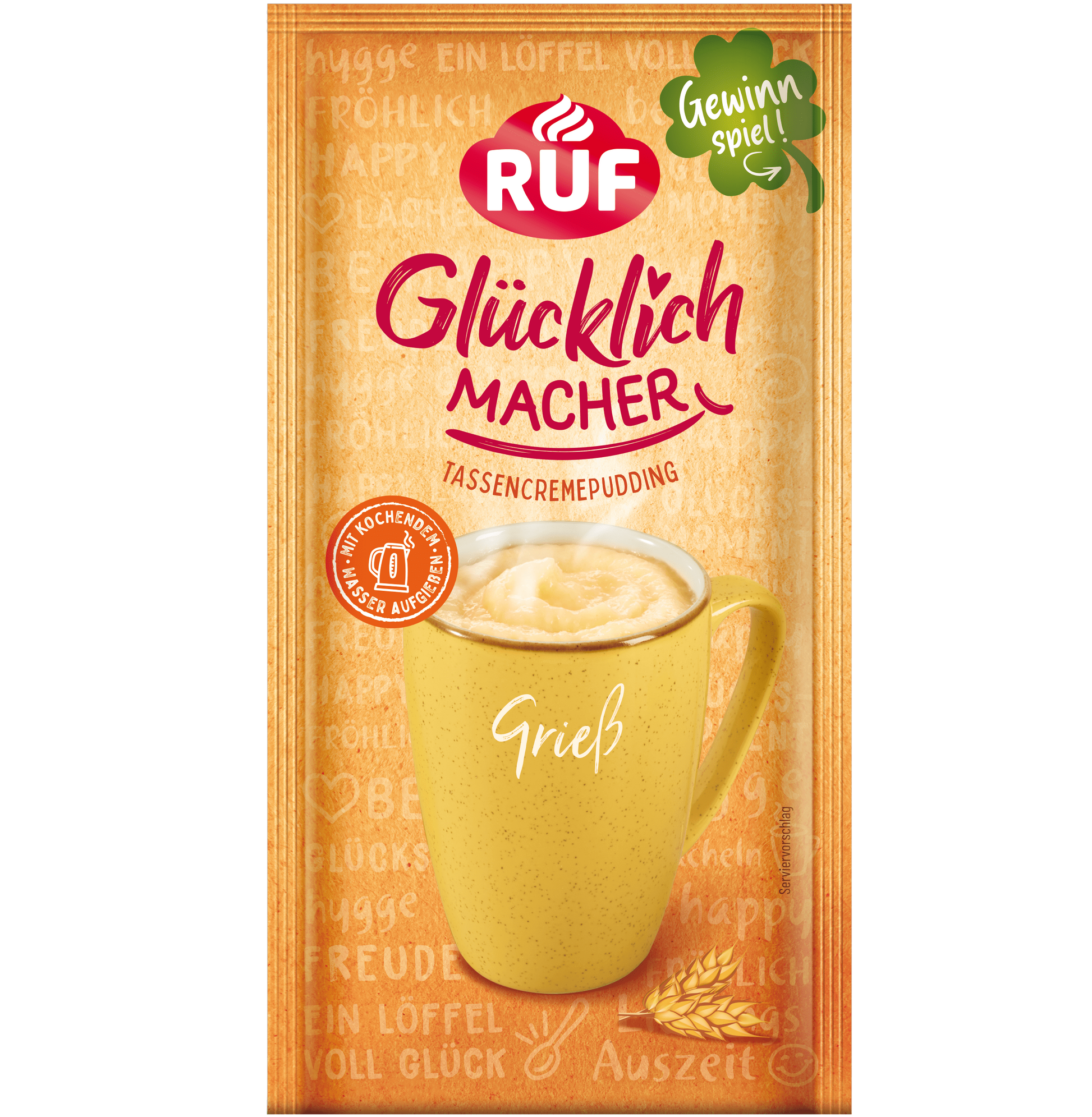 RUF Glücklichmacher Grieß Tassenpudding