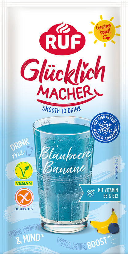 RUF Glücklichmacher Smooth to Drink Blaubeere Banane