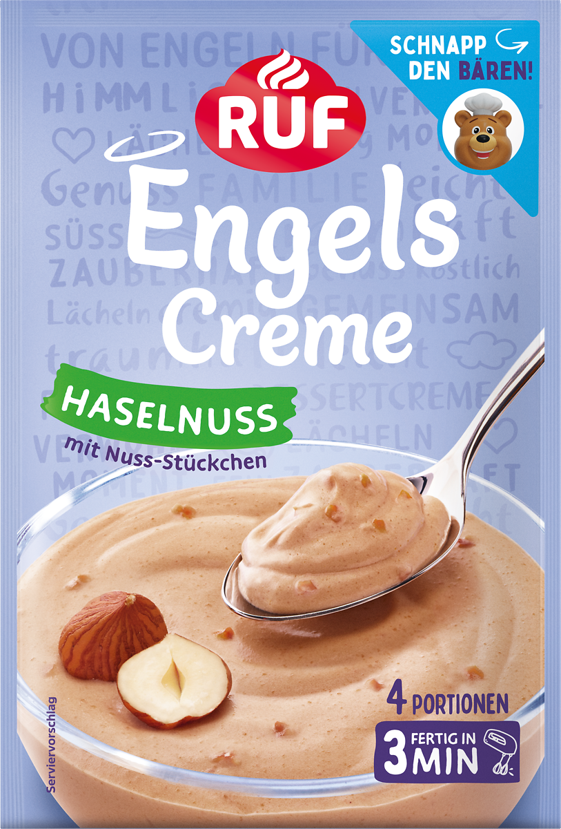 RUF Engels Creme Haselnuss