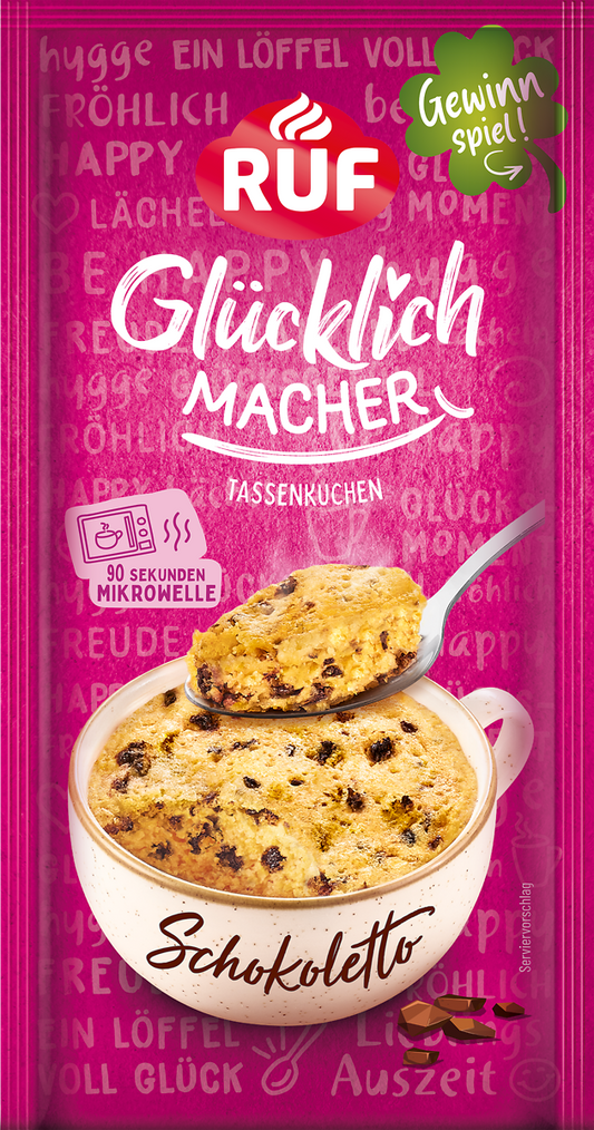 RUF Glücklichmacher Tassenkuchen Schokoletto