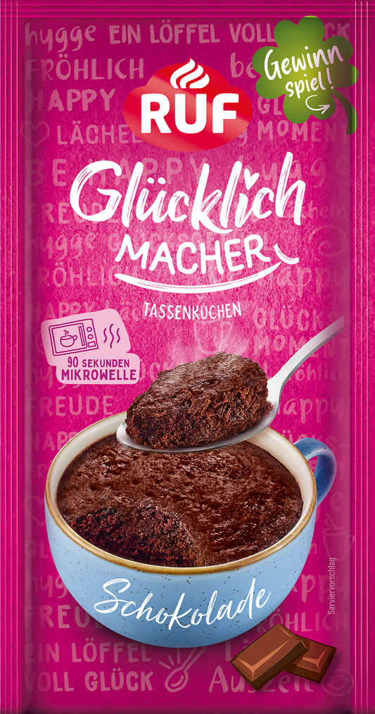 RUF Glücklichmacher Tassenkuchen Schokolade