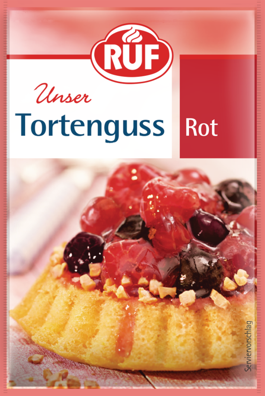 RUF Tortenguss Rot