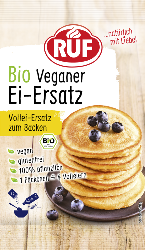 RUF Bio Veganer Ei Ersatz Vollei