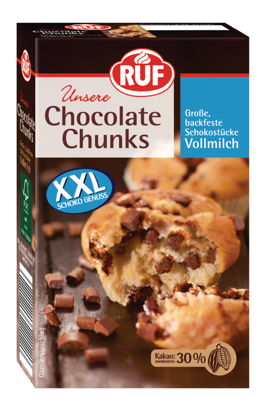 RUF Chocolate Chunks Vollmilch