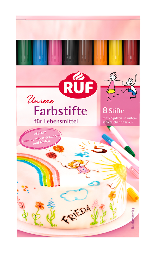 RUF Lebensmittel Farbstifte