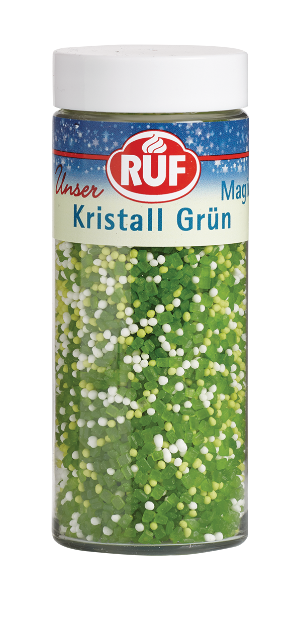 RUF Dekor Kristall gruen