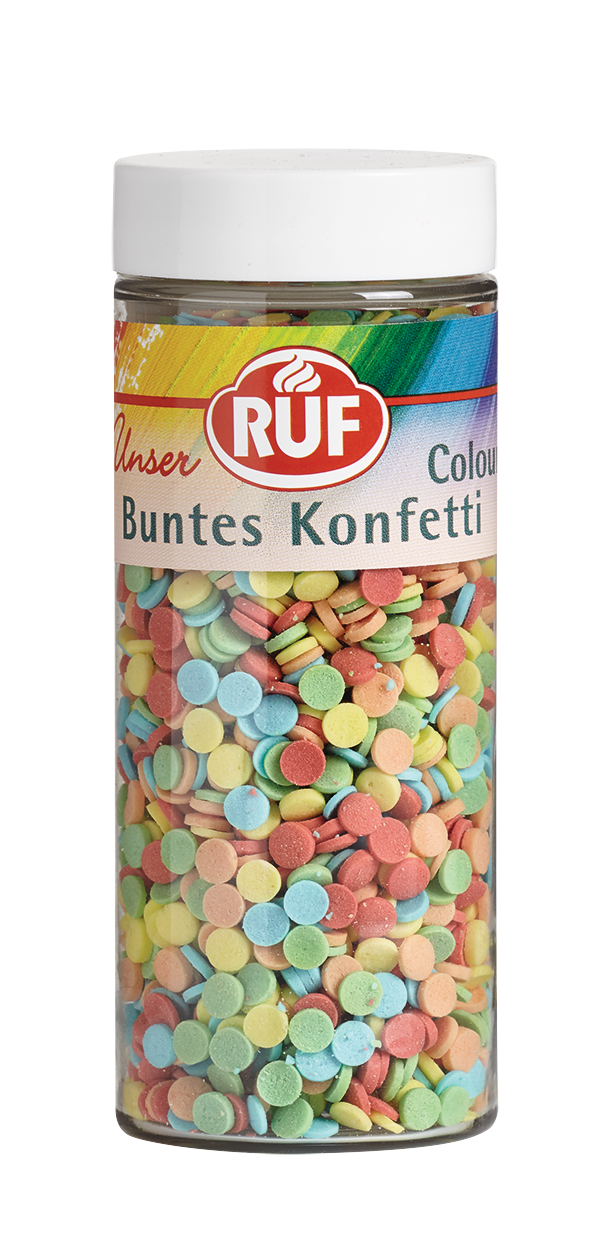 RUF Dekor Buntes Konfetti
