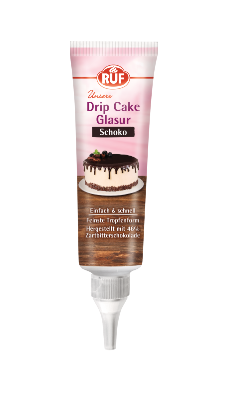 RUF Drip Cake Glasur Schoko