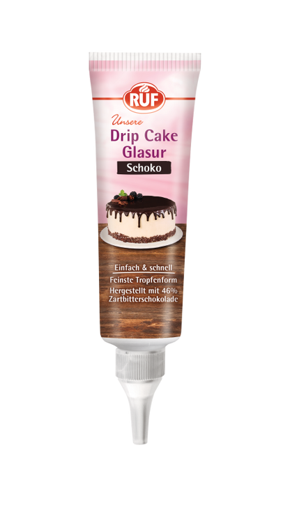 RUF Drip Cake Glasur Schoko