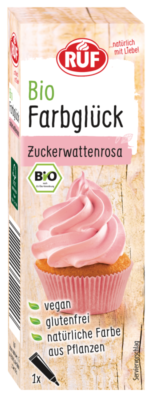 RUF Bio Farbglück Zuckerwattenrosa