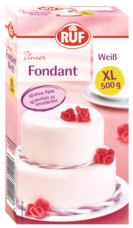 RUF Fondant Weiß 500 g
