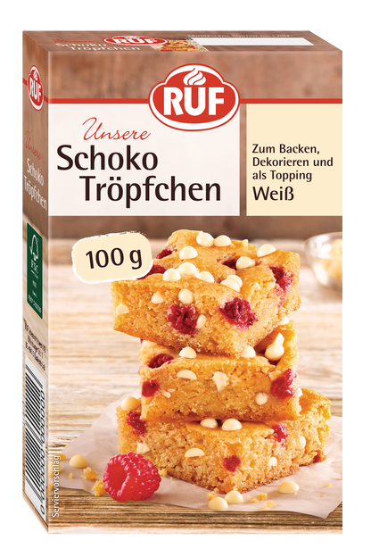 RUF Schoko Tröpfchen Weiss