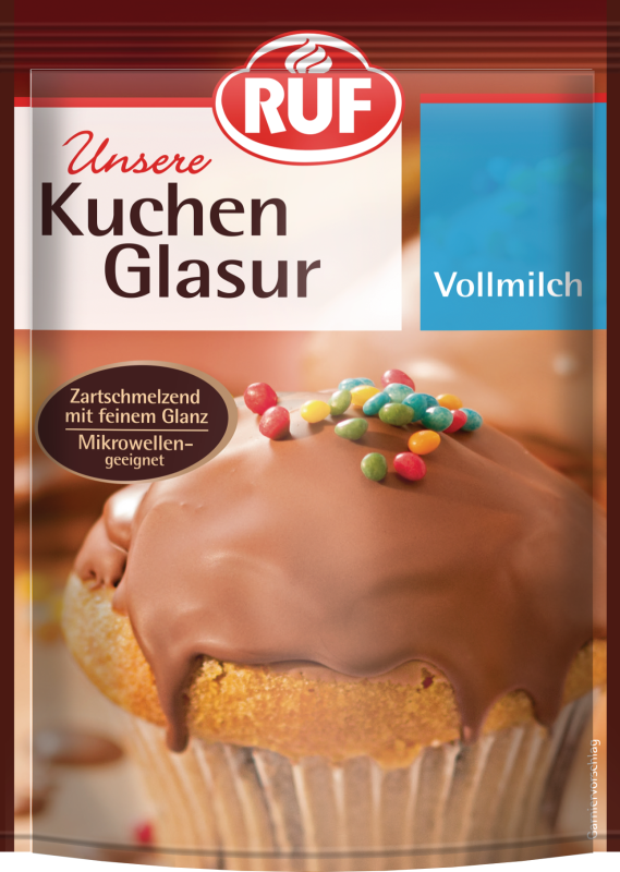 RUF Glasur Vollmilch 100 g