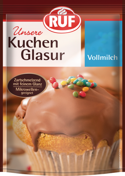 RUF Glasur Vollmilch 100 g