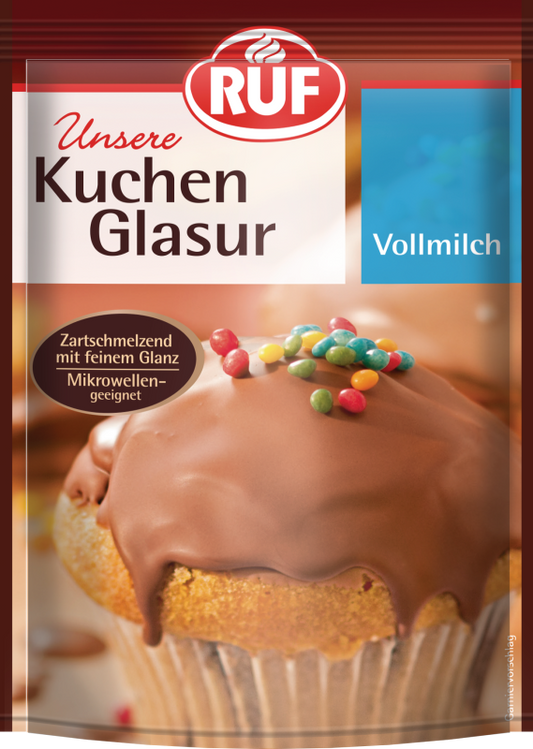 RUF Glasur Vollmilch 100 g