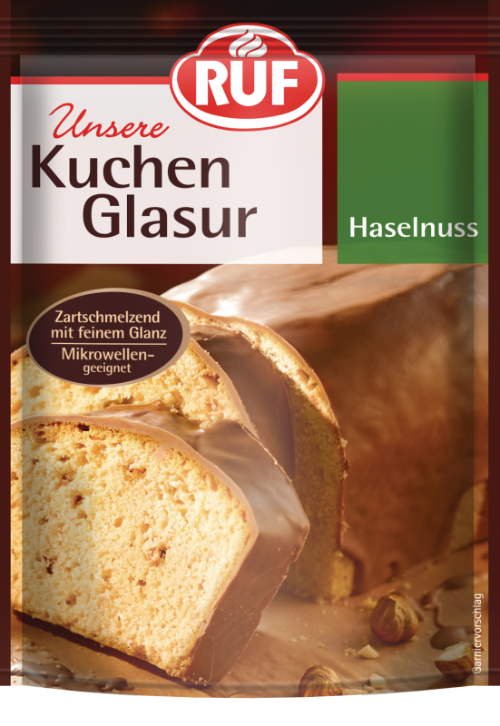 RUF Glasur Haselnuss 100 g