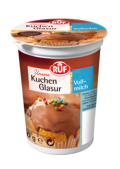 RUF Glasur Vollmilch 500g