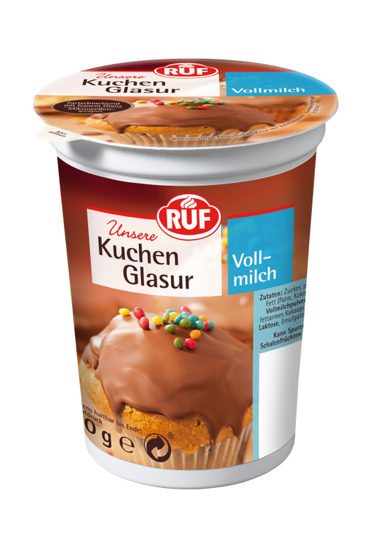 RUF Glasur Vollmilch 500g