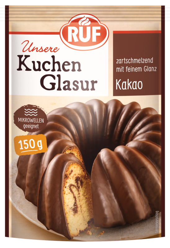 RUF Glasur Kakao 150 g