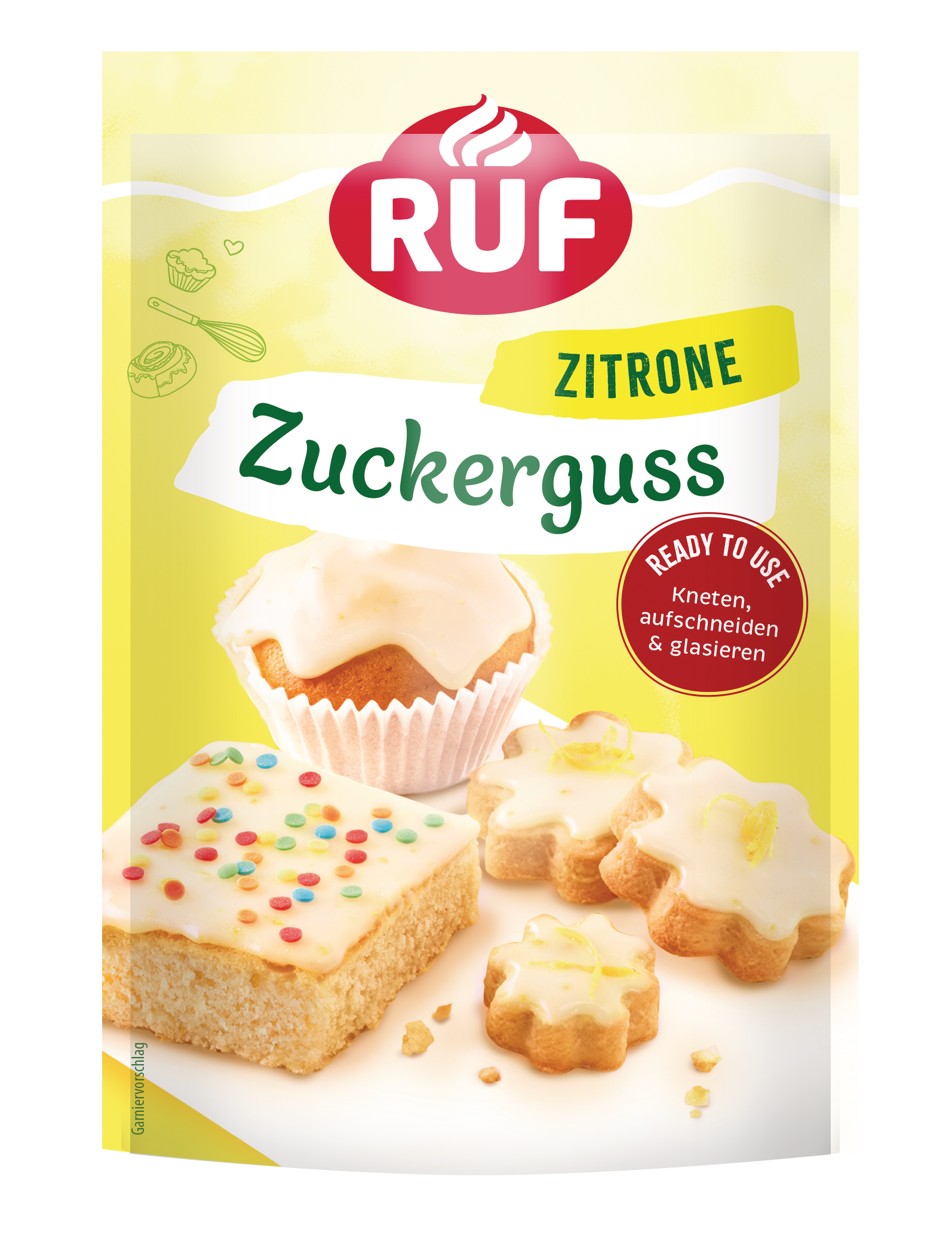 RUF Zuckerguss Zitrone 150g