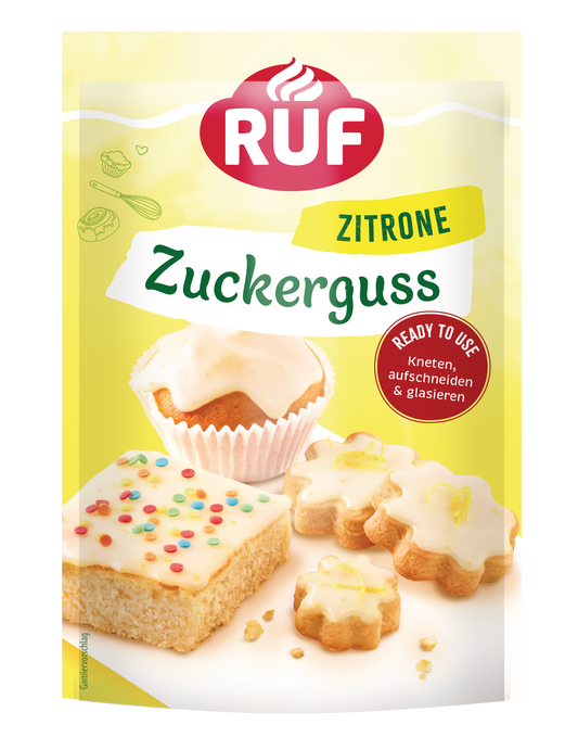 RUF Zuckerguss Zitrone 150g