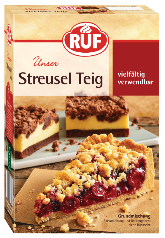 RUF Streusel Teig Backmischung