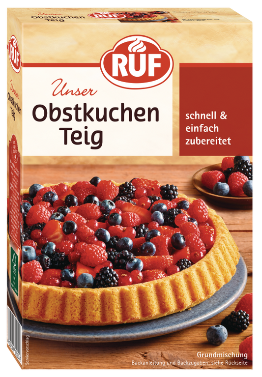 RUF Obstkuchen Teig Backmischung