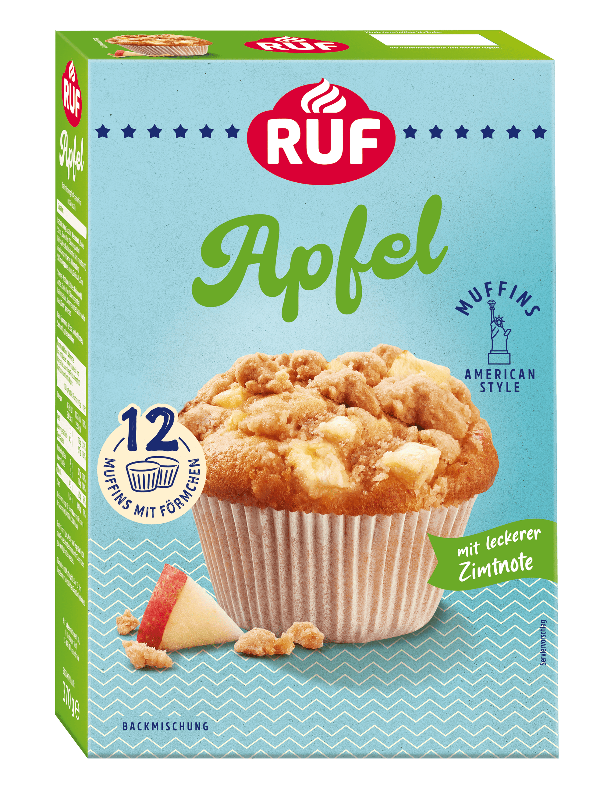 RUF Muffins Apfel Backmischung