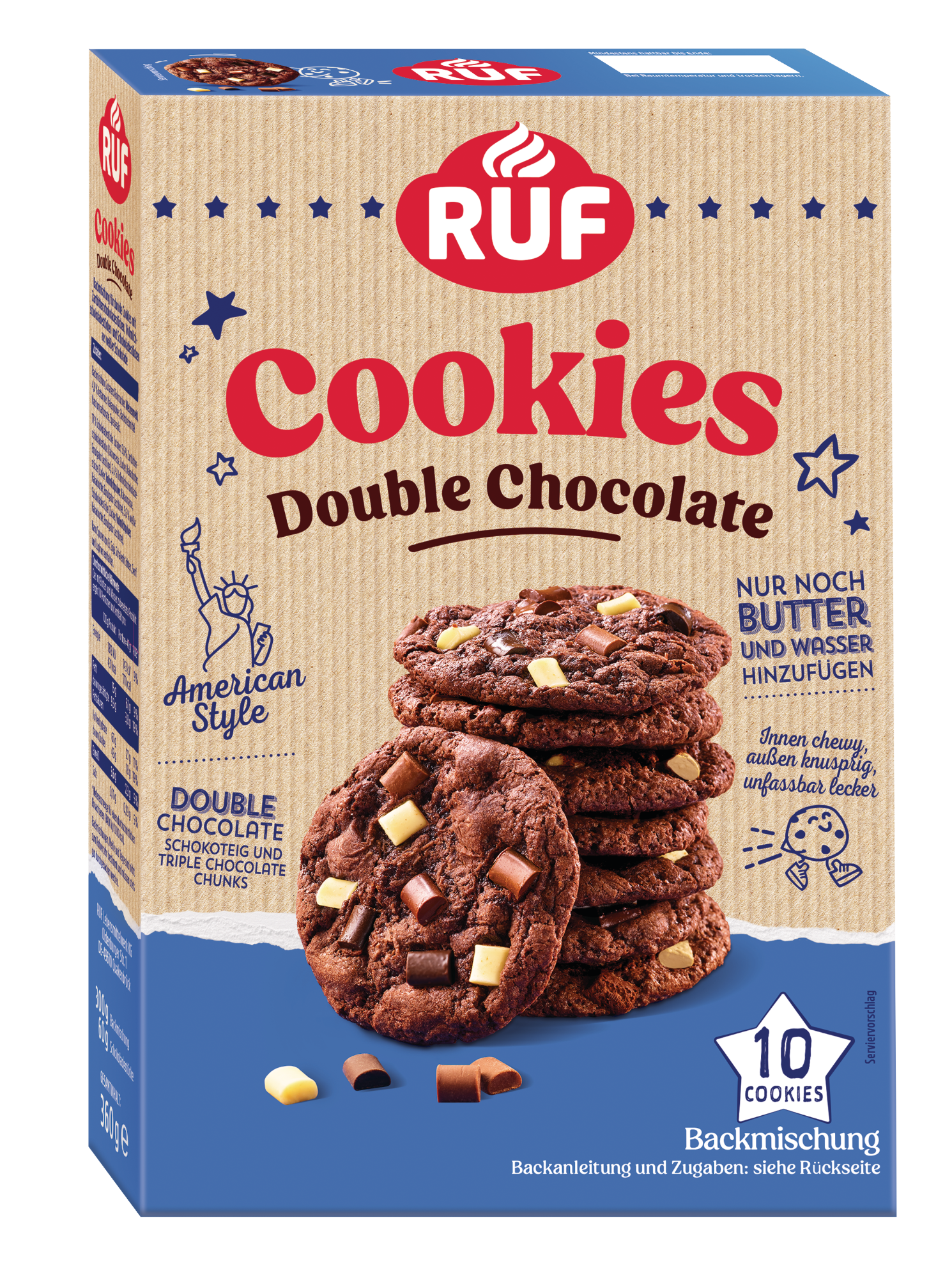 RUF Cookies Double Chocolate