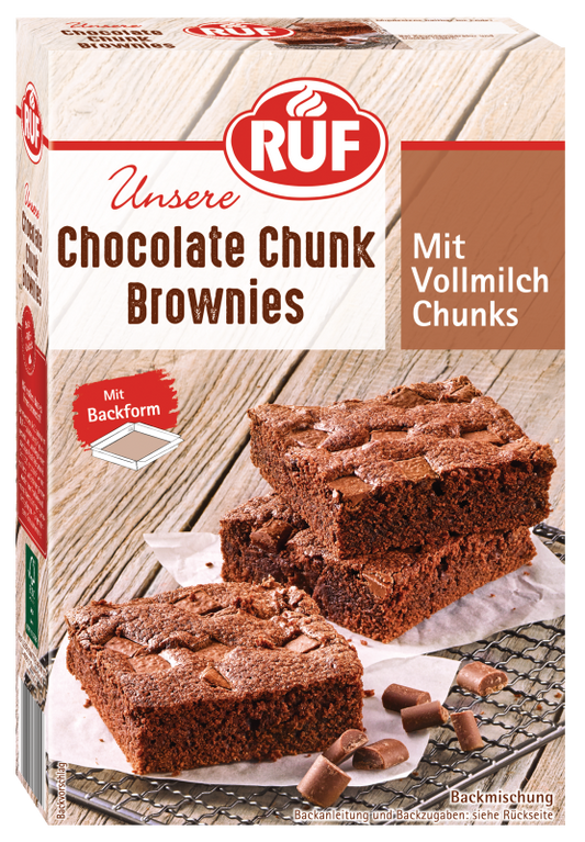 RUF Chocolate Chunk Brownies Backmischung