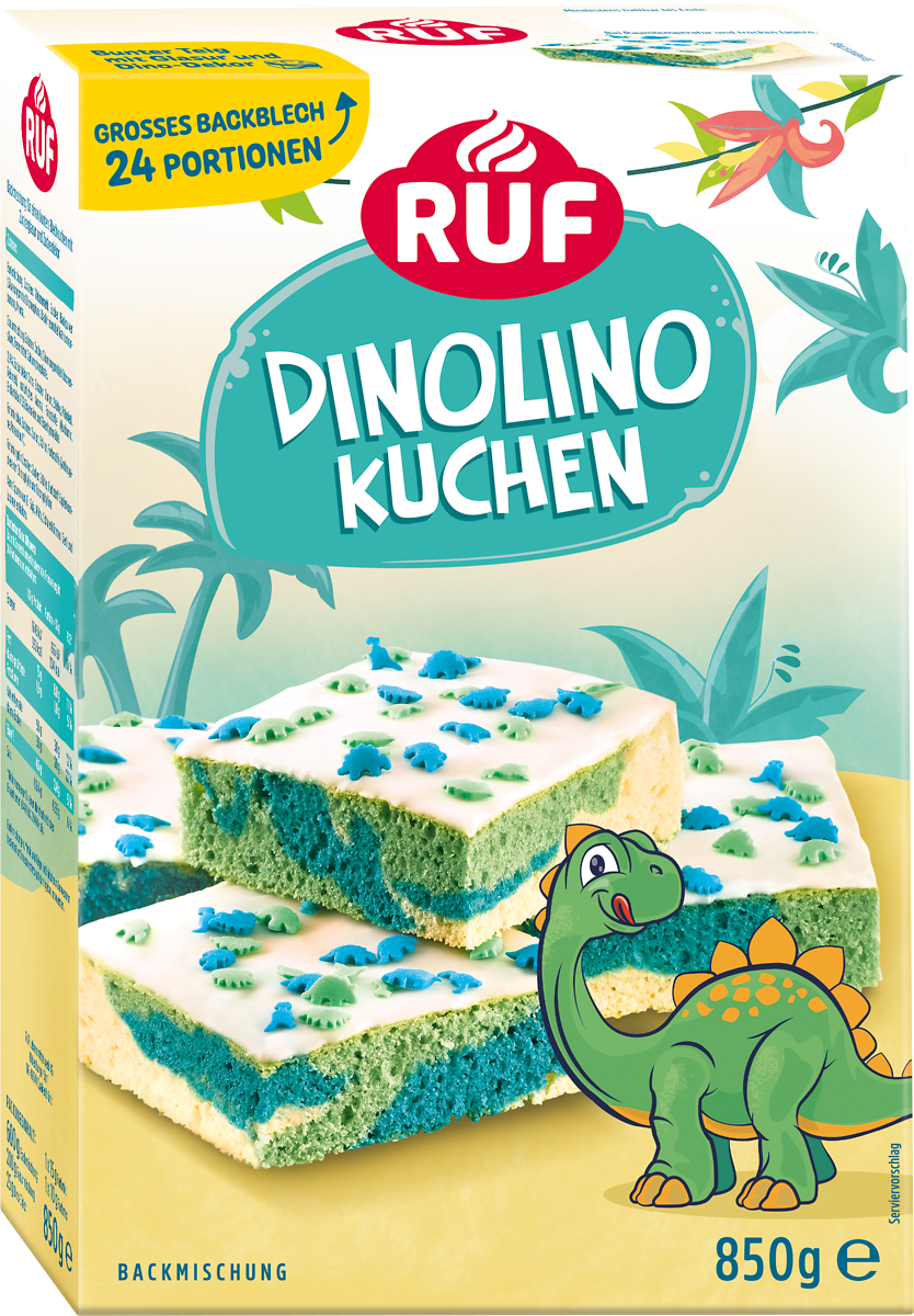 RUF Dinolino Kuchen Backmischung