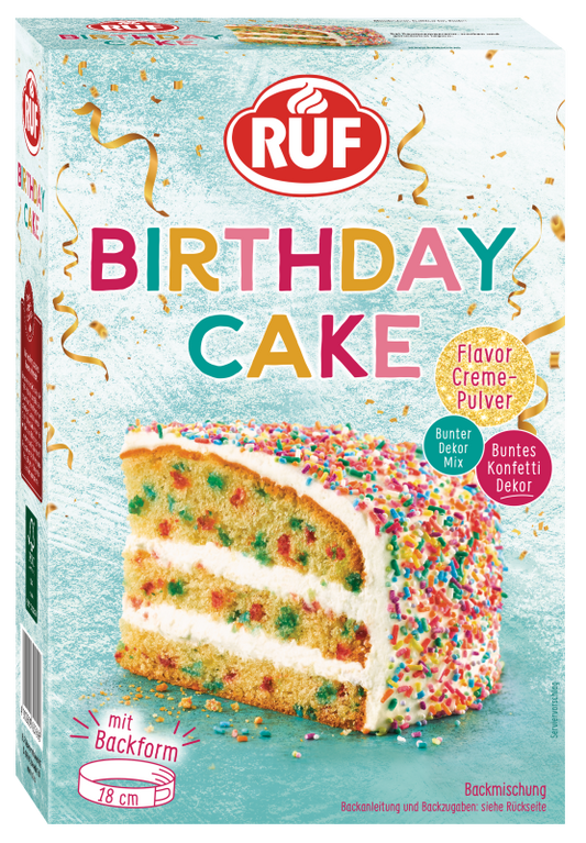 RUF Birthday Cake Backmischung