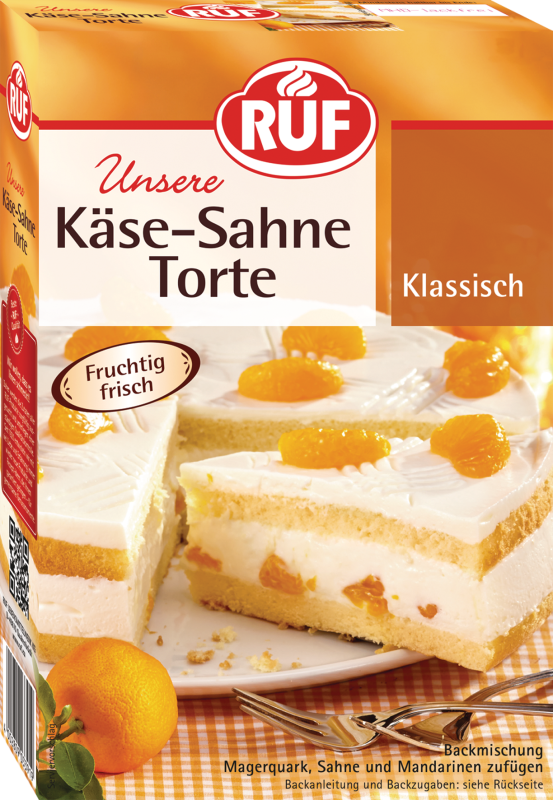 RUF Käse-Sahne Torte Backmischung