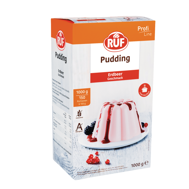 RUF Pudding Erdbeer (1 kg)